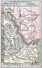 Rocky Mountains Map By The Bradstreet Company