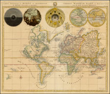 World Map By Cornelis Mortier