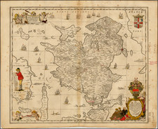 Scandinavia and Denmark Map By Moses Pitt