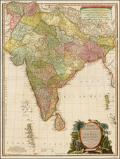 India and Other Islands Map By William Faden