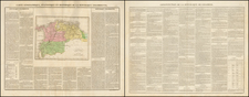 South America and Colombia Map By Jean Alexandre Buchon