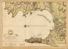 British Isles and Spain Map By William Faden