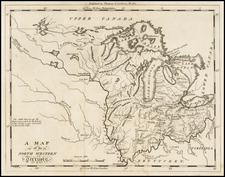 Midwest and Plains Map By Jedidiah Morse