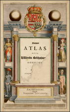 [Title Page] Niewen Atlas . . . (Heightened in Gold!) By Jan Jansson