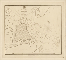 Texas Map By British Admiralty