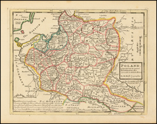 Poland Map By Hermann Moll