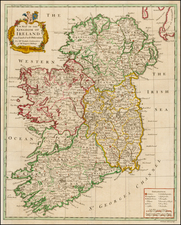 Ireland Map By Richard William Seale