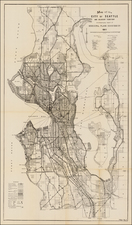  Map By Virgil Gay Bogue / Seattle Municipal Plans Commission