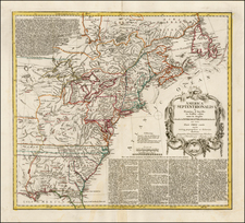 United States, Mid-Atlantic and Canada Map By Homann Heirs