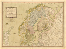 Scandinavia Map By Laurie & Whittle