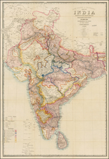 India Map By James Wyld