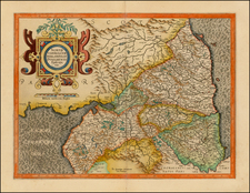 British Isles and Scotland Map By  Gerard Mercator