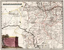 Europe, Poland and Baltic Countries Map By Franz Johann Joseph von Reilly