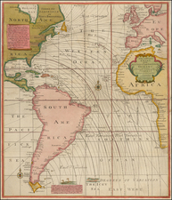 Atlantic Ocean, South America, Africa, Africa and America Map By Mount & Page