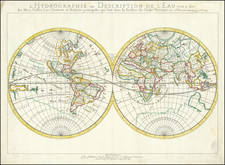 World Map By Nicolas Sanson