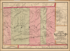 Plains and Rocky Mountains Map By George F. Cram