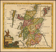 Scotland Map By Thomas Jefferys