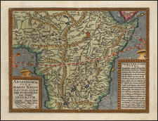 Africa, Africa, South Africa and East Africa Map By Matthias Quad / Johann Bussemachaer