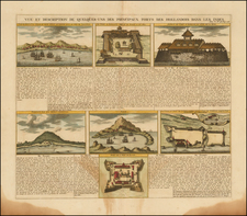 [Dutch Forts -- Jakarta, Amboine, Ternate, Solor, Banda] Vue et Description de Quelques-Uns des Principaux Forts des Hollandois dans les Indes By Henri Chatelain