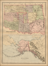 Plains and Alaska Map By William Bradley & Bros.