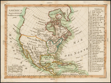 Texas and North America Map By Tomás López