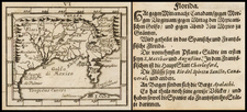 Mid-Atlantic, Florida, South, Southeast, Texas, Southwest and Rocky Mountains Map By Johann Ulrich Muller