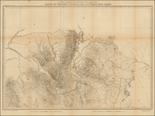 Rocky Mountains Map By Ferdinand Vandeveer Hayden