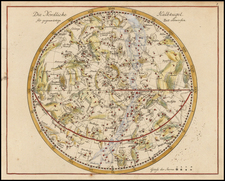 Celestial Maps Map By Johann Elert Bode