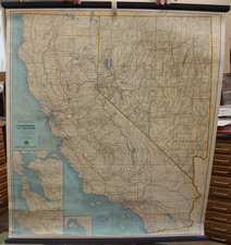 California Map By Rand McNally & Company