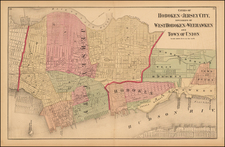 Mid-Atlantic Map By Comstock & Cline Beers