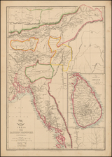 India Map By Edward Weller