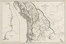 Rocky Mountains Map By Charles Wilkes