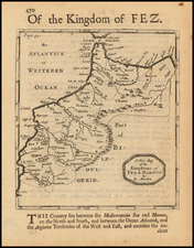 North Africa Map By Robert Morden