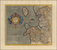 British Isles Map By  Gerard Mercator