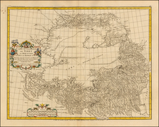 China and Central Asia & Caucasus Map By Jean André Dezauche / Jean-Baptiste Bourguignon d'Anville