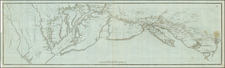 New England, Mid-Atlantic and Southeast Map By Henri Soules