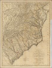 Mid-Atlantic and Southeast Map By William Faden