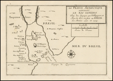 Brazil Map By Pierre Du Val