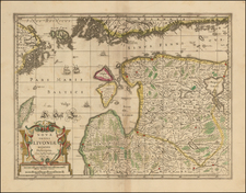 Baltic Countries and Scandinavia Map By Moses Pitt