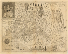 Mid-Atlantic, South and Southeast Map By John Smith