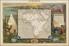 Africa Map By Victor Levasseur