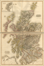 Scotland Map By John Pinkerton
