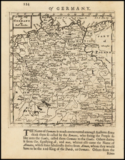 Germany Map By Robert Morden