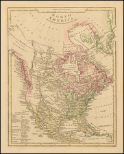 North America Map By Robert Wilkinson