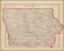 Midwest and Plains Map By O.W. Gray