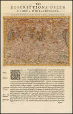 Northern Italy Map By Giovanni Antonio Magini