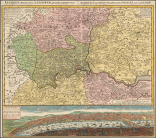 British Isles Map By Homann Heirs