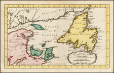 Canada Map By Jacques Nicolas Bellin