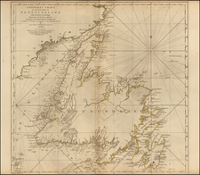 Canada Map By Thomas Jefferys