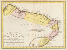 South America Map By A. Krevelt